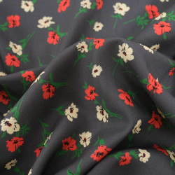 Viscose Romance Grise - Maison Klem