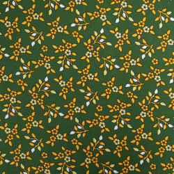 Viscose Poésie Vert Forêt - Maison Klem