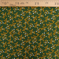 Viscose Poésie Vert Forêt - Maison Klem