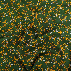 Viscose Poésie Vert Forêt - Maison Klem