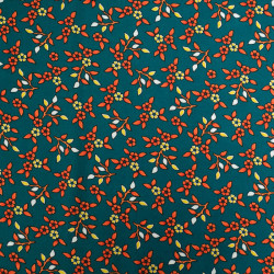 Viscose Poésie Emeraude - Maison Klem