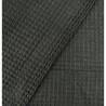 Black Waffle Fabric - Maison Klem