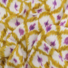 Viscose Ethnique Violet et Curry - Maison Klem
