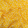 Viscose Jaune Petites Marguerites - Maison Klem
