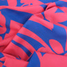 Viscose Hawaï Bleu Electrique Pink - Maison Klem