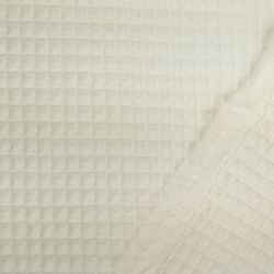 Ecru Waffle Fabric - Maison Klem