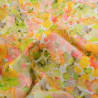 Viscose Impressionniste Vert et Jaune - Maison Klem