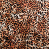 Viscose Imprimé Léopard Fauve - Maison Klem