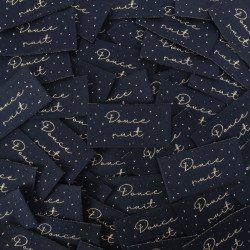 Etiquette à Coudre Douce Nuit - Maison Klem