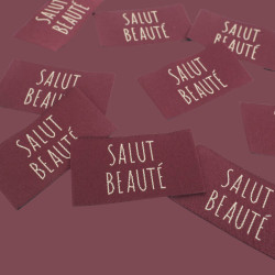 Etiquette à Coudre Salut Beauté - Maison Klem