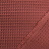 Plum Waffle Fabric - Maison Klem
