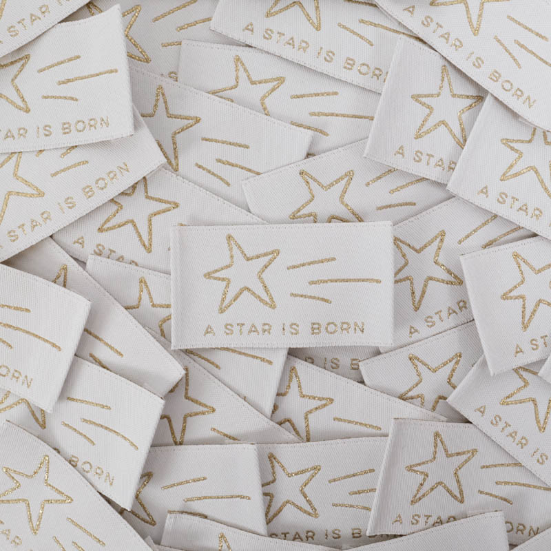 Etiquette à Coudre A Star Is Born - Maison Klem