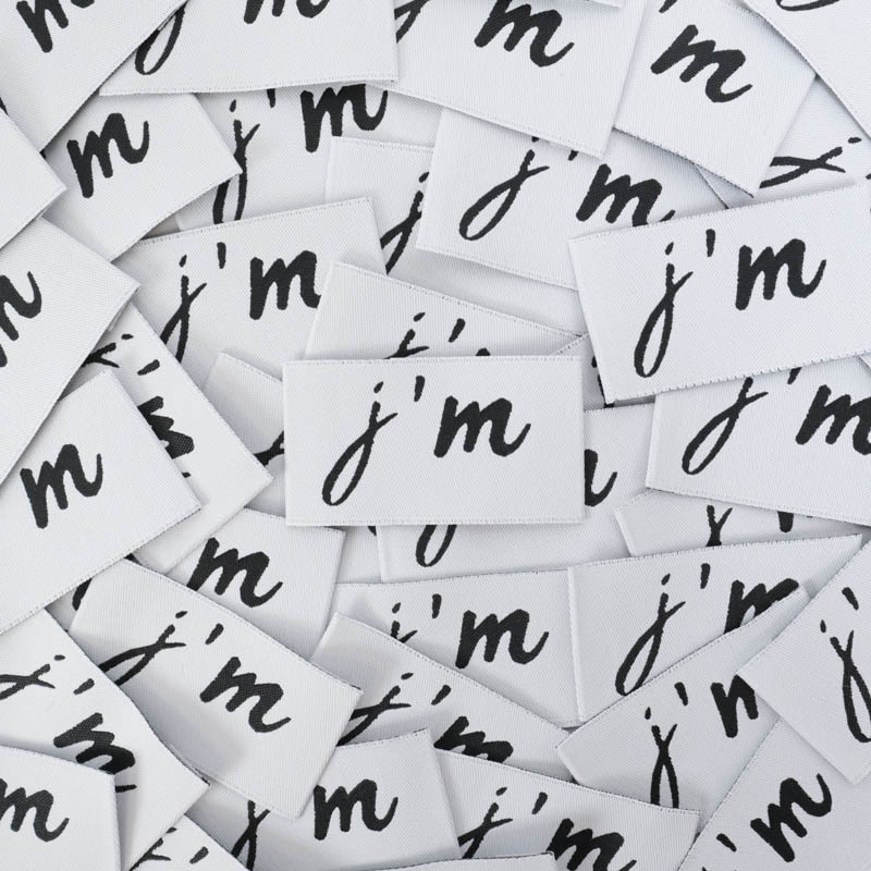 Etiquette à Coudre J'M - Maison Klem