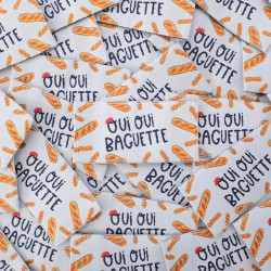 Etiquette à Coudre Oui Oui Baguette - Maison Klem