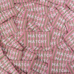 Etiquette à Coudre Matchy Matchy  1 - Maison Klem