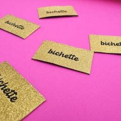 Etiquette couture Bichette - Maison Klem