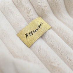 Etiquette Tissu P'tit Bouchon Or - Maison Klem