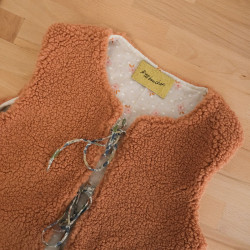 Etiquette Tissu P'tit Bouchon Or - Maison Klem