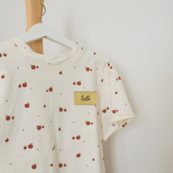 Etiquette à Coudre Hello - Maison Klem