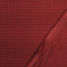 Red Waffle Fabric - Maison Klem