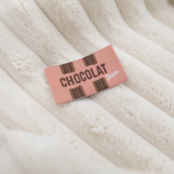 Etiquette couture Chocolat Team - Maison Klem