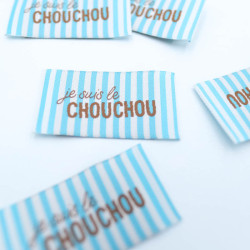 Etiquette à coudre Je Suis Le Chouchou - Maison Klem