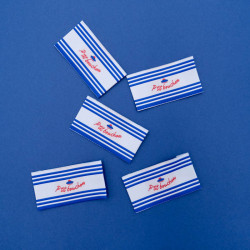 Etiquette Vêtement P'tit Bouchon Navy - Maison Klem