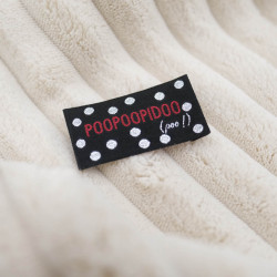 Etiquette à coudre Poopoopidoo - Maison Klem