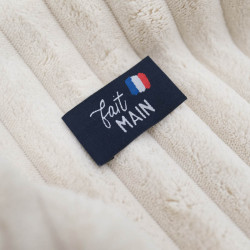 Etiquette Tissu Fait Main - Maison Klem