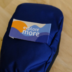 Etiquette Tissée Explore More - Maison Klem