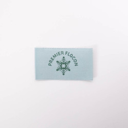 Etiquette à Coudre Premier Flocon - Maison Klem