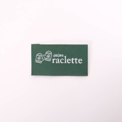 Etiquette Tissée Saison Raclette - Maison Klem