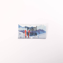 Etiquette à coudre Le planté de Bâton - Maison Klem