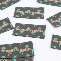 Etiquette à Coudre Chill & Relax - Maison Klem