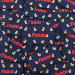 Etiquette à coudre Team Canard - Maison Klem