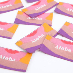 Etiquette à coudre Aloha - Maison Klem