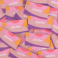 Etiquette à Coudre Aloha - Maison Klem