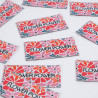 Etiquette à Coudre Flower Power - Maison Klem