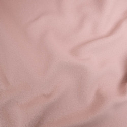 Polaire De Coton Unie Vieux Rose - Maison Klem