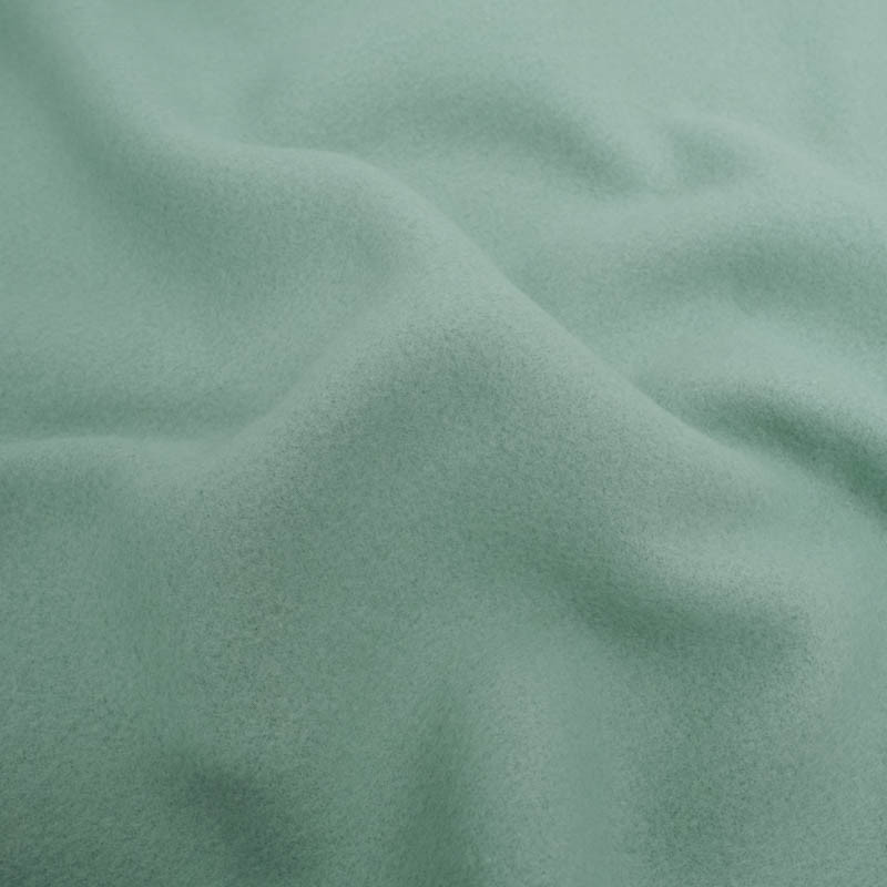 Polaire De Coton Unie Menthe - Maison Klem