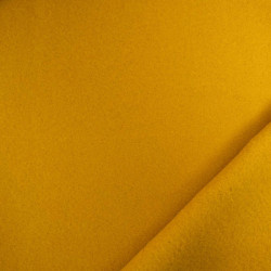 Polaire De Coton Unie Moutarde  - Maison Klem