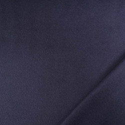 Polaire De Coton Unie Bleu Marine - Maison Klem