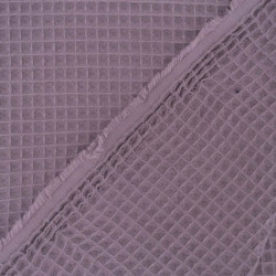 Lavender Waffle Fabric - Maison Klem
