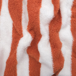 Eponge Rayée Bicolore Terracotta Et Blanc - Maison Klem