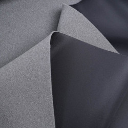 Mousse 3mm Sur Jersey Noir - Maison Klem