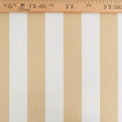 Outdoor Traité Teflon Rayures Sable - Maison Klem