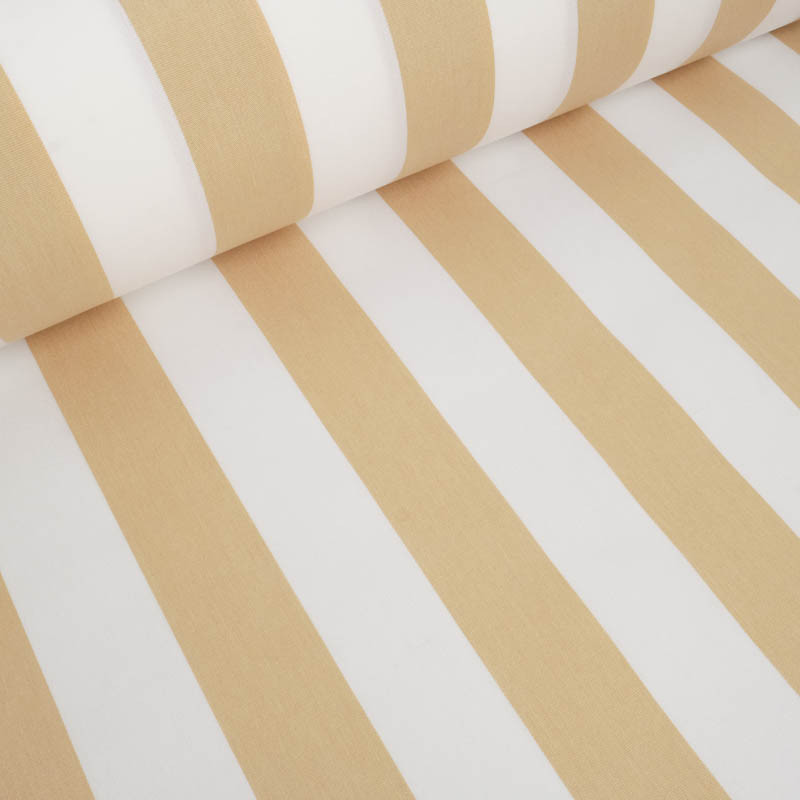 Outdoor Traité Teflon Rayures Sable - Maison Klem