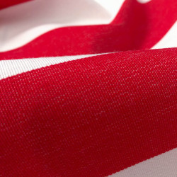 Outdoor Traité Teflon Rayures Rouge Anti Tâches - Maison Klem