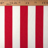 Outdoor Traité Teflon Rayures Rouge Anti Tâches - Maison Klem