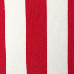 Outdoor Traité Teflon Rayures Rouge Anti Tâches - Maison Klem